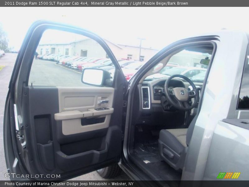 Mineral Gray Metallic / Light Pebble Beige/Bark Brown 2011 Dodge Ram 1500 SLT Regular Cab 4x4
