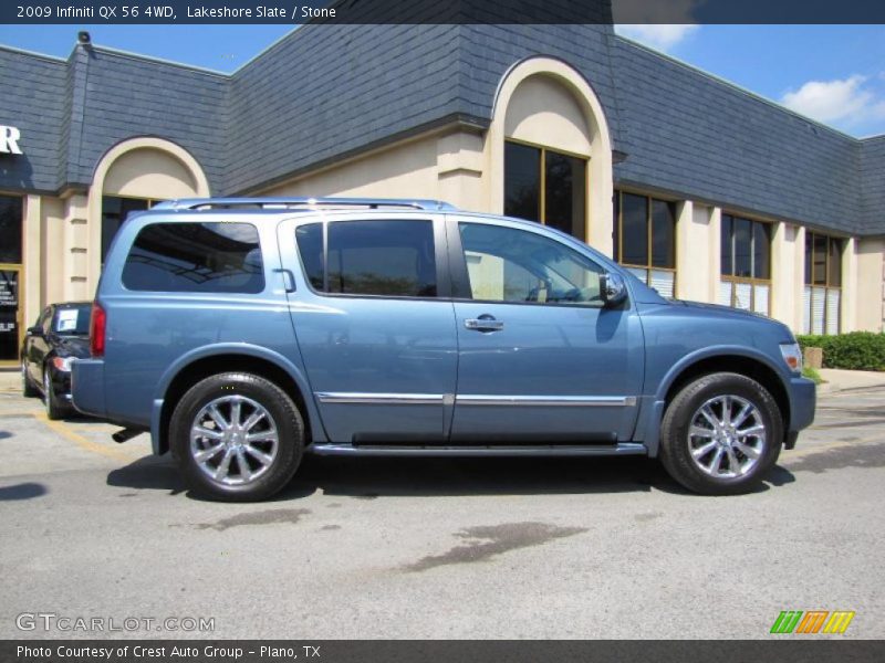 Lakeshore Slate / Stone 2009 Infiniti QX 56 4WD