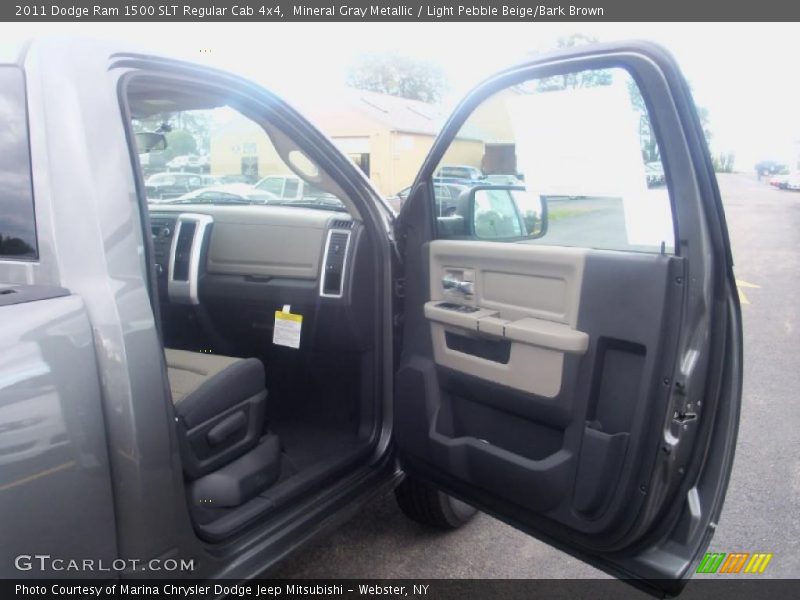 Mineral Gray Metallic / Light Pebble Beige/Bark Brown 2011 Dodge Ram 1500 SLT Regular Cab 4x4