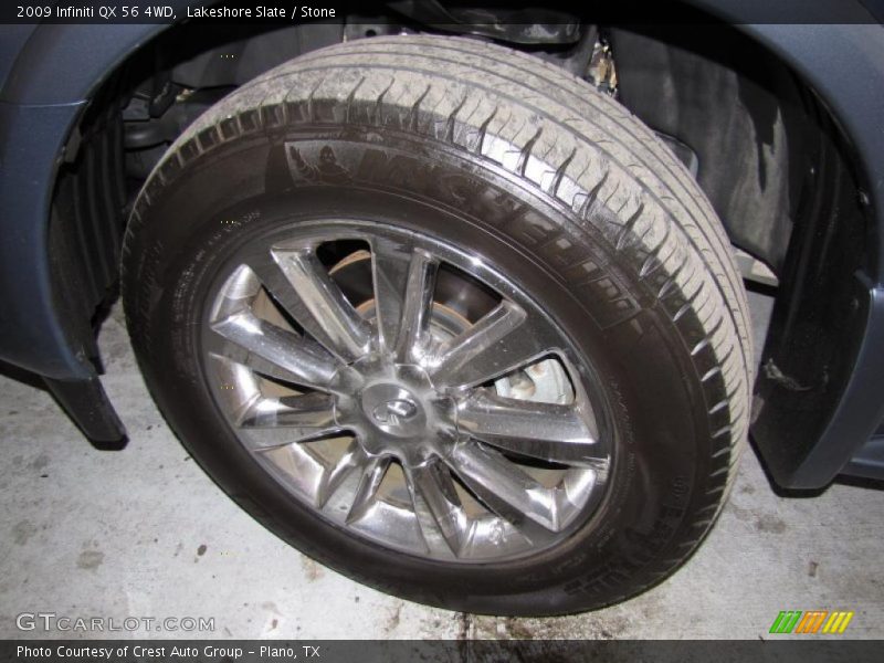 Lakeshore Slate / Stone 2009 Infiniti QX 56 4WD