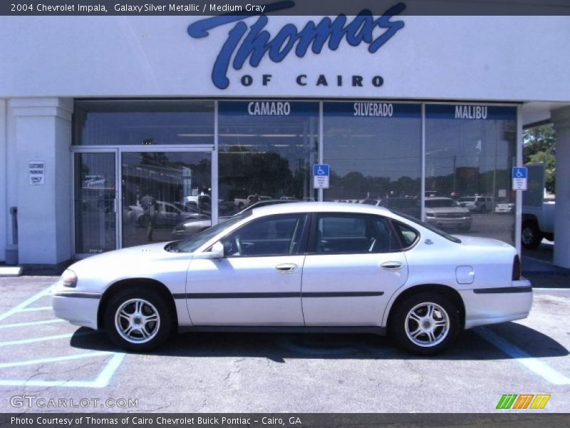 Galaxy Silver Metallic / Medium Gray 2004 Chevrolet Impala
