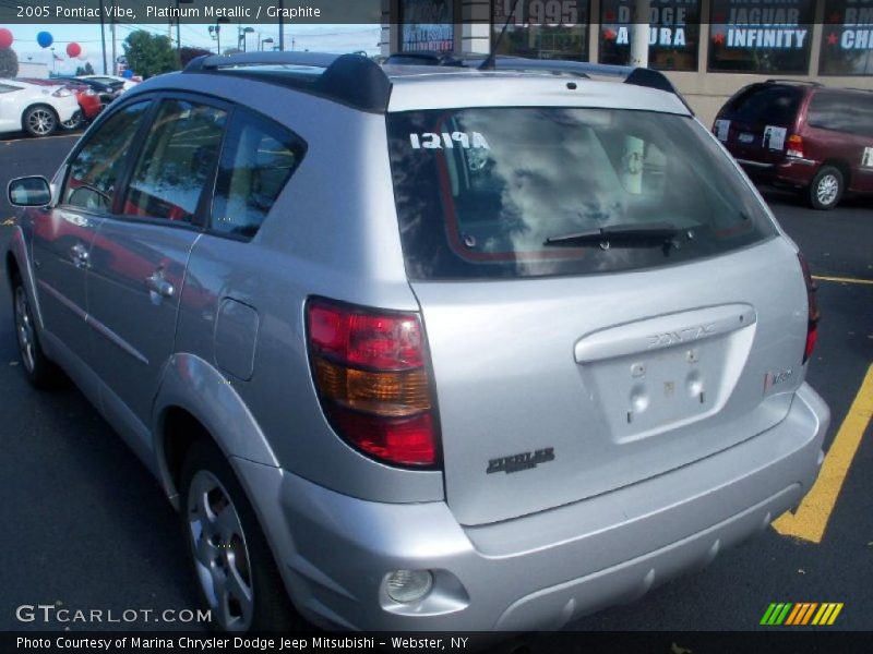 Platinum Metallic / Graphite 2005 Pontiac Vibe