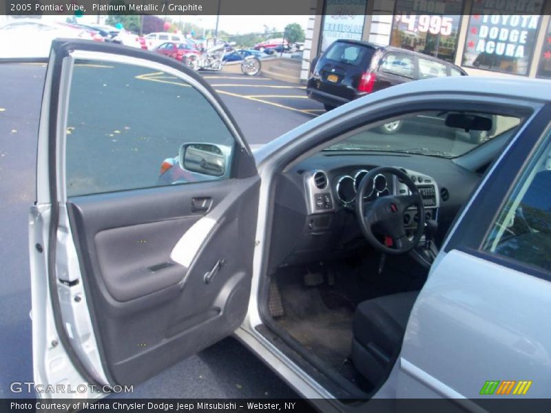 Platinum Metallic / Graphite 2005 Pontiac Vibe