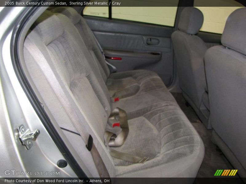Sterling Silver Metallic / Gray 2005 Buick Century Custom Sedan