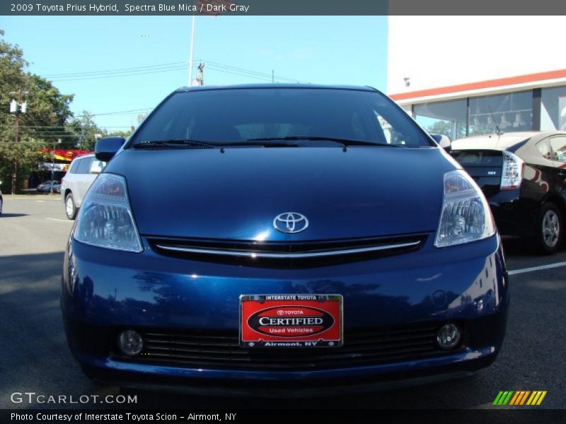 Spectra Blue Mica / Dark Gray 2009 Toyota Prius Hybrid