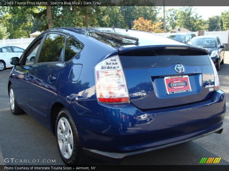 Spectra Blue Mica / Dark Gray 2009 Toyota Prius Hybrid