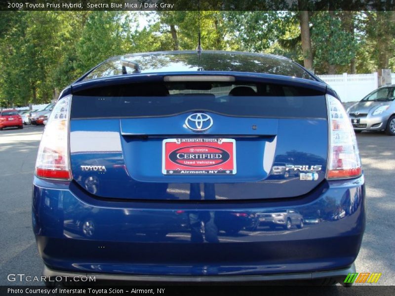 Spectra Blue Mica / Dark Gray 2009 Toyota Prius Hybrid