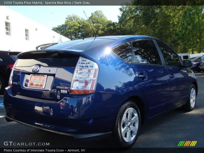 Spectra Blue Mica / Dark Gray 2009 Toyota Prius Hybrid