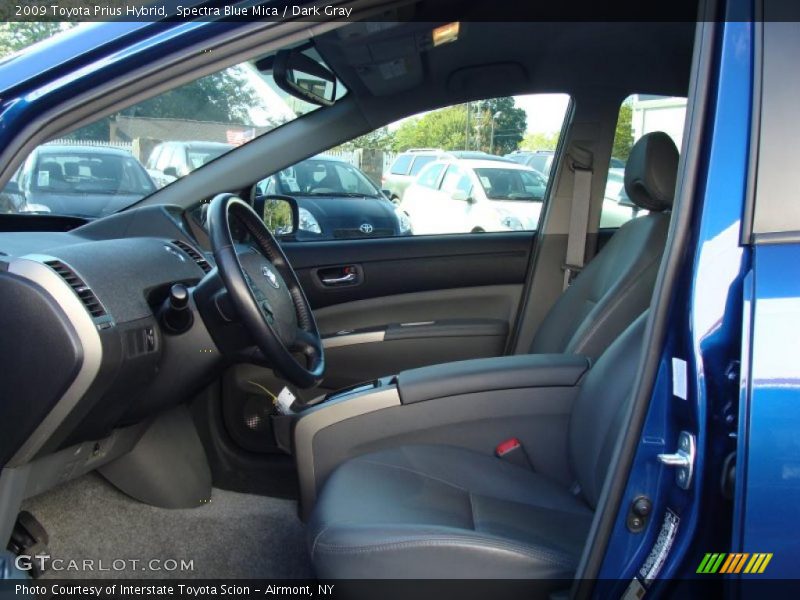 Spectra Blue Mica / Dark Gray 2009 Toyota Prius Hybrid