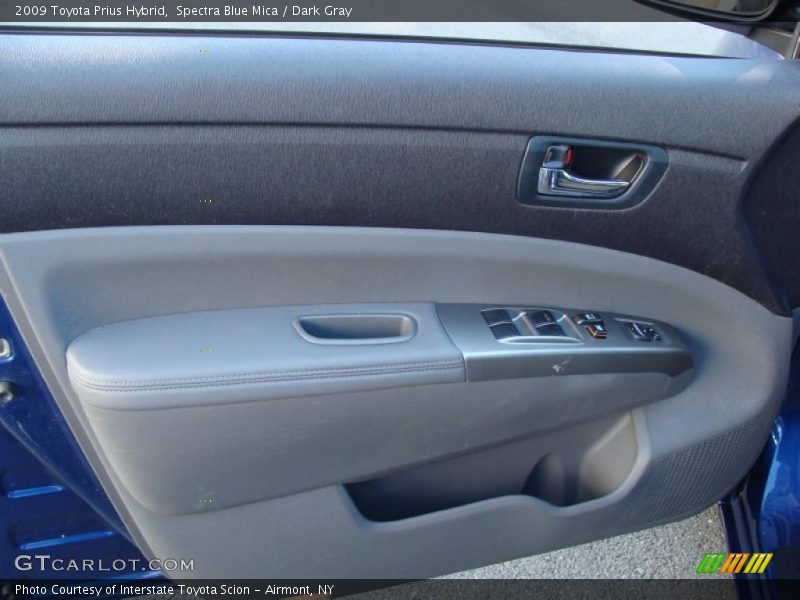 Spectra Blue Mica / Dark Gray 2009 Toyota Prius Hybrid