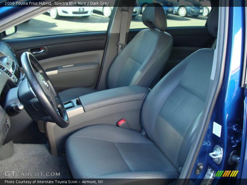 Spectra Blue Mica / Dark Gray 2009 Toyota Prius Hybrid