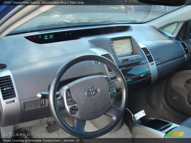 Spectra Blue Mica / Dark Gray 2009 Toyota Prius Hybrid
