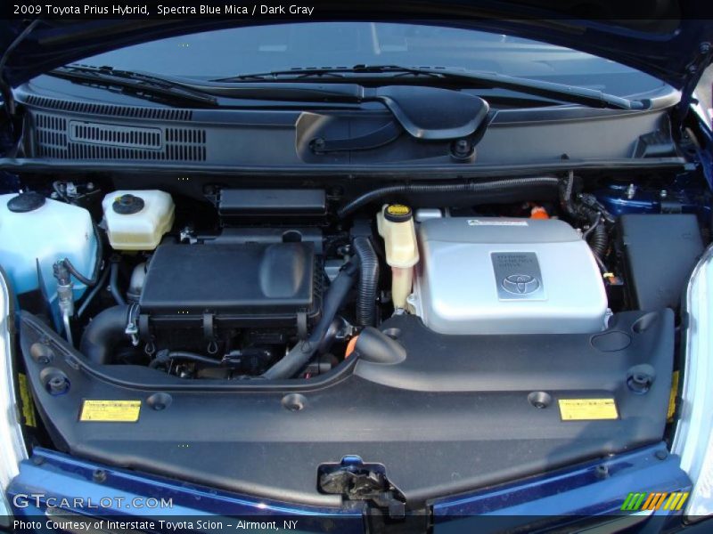 Spectra Blue Mica / Dark Gray 2009 Toyota Prius Hybrid