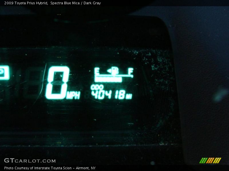 Spectra Blue Mica / Dark Gray 2009 Toyota Prius Hybrid