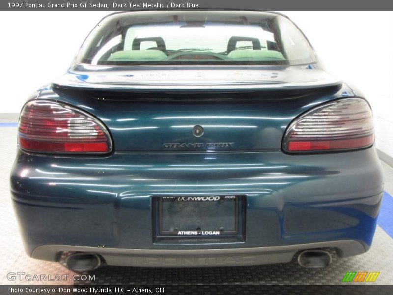 Dark Teal Metallic / Dark Blue 1997 Pontiac Grand Prix GT Sedan