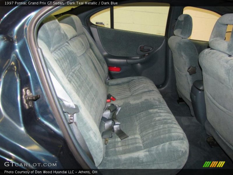 Dark Teal Metallic / Dark Blue 1997 Pontiac Grand Prix GT Sedan