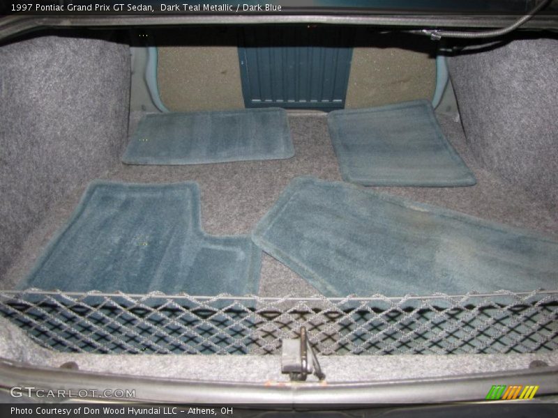 Dark Teal Metallic / Dark Blue 1997 Pontiac Grand Prix GT Sedan