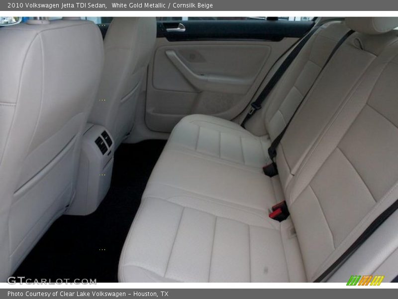 White Gold Metallic / Cornsilk Beige 2010 Volkswagen Jetta TDI Sedan