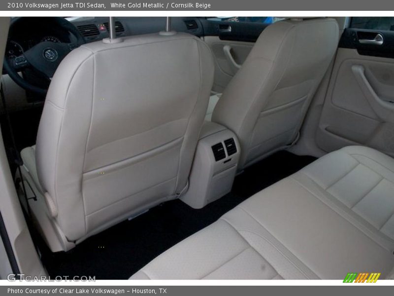 White Gold Metallic / Cornsilk Beige 2010 Volkswagen Jetta TDI Sedan