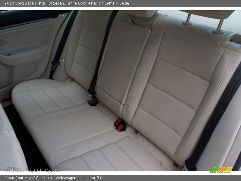 White Gold Metallic / Cornsilk Beige 2010 Volkswagen Jetta TDI Sedan