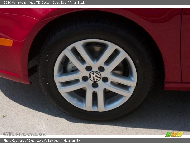 Salsa Red / Titan Black 2010 Volkswagen Jetta TDI Sedan