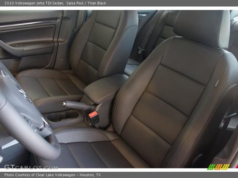 Salsa Red / Titan Black 2010 Volkswagen Jetta TDI Sedan