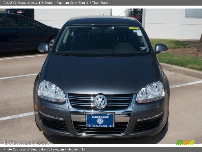 Platinum Grey Metallic / Titan Black 2010 Volkswagen Jetta TDI Sedan
