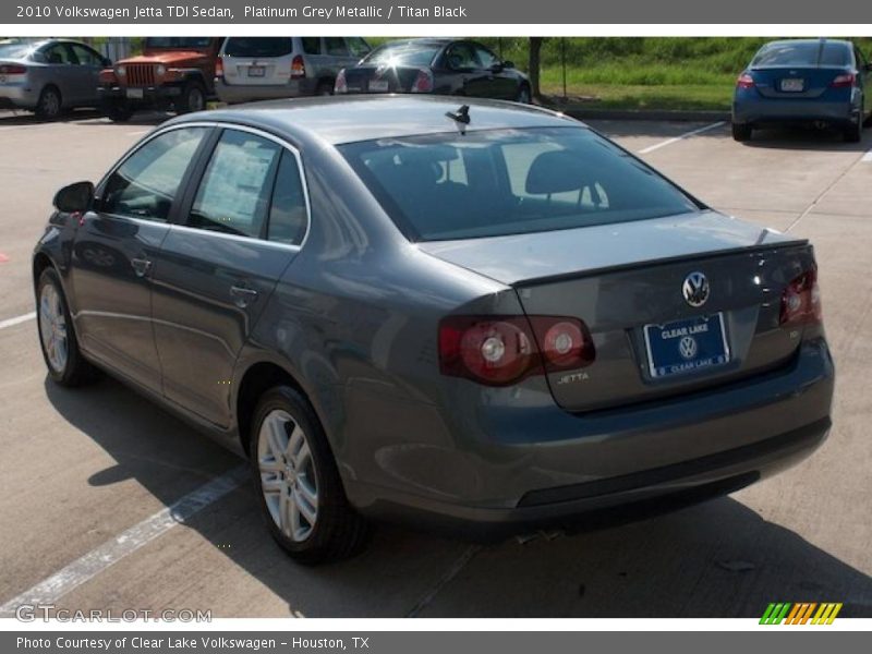 Platinum Grey Metallic / Titan Black 2010 Volkswagen Jetta TDI Sedan