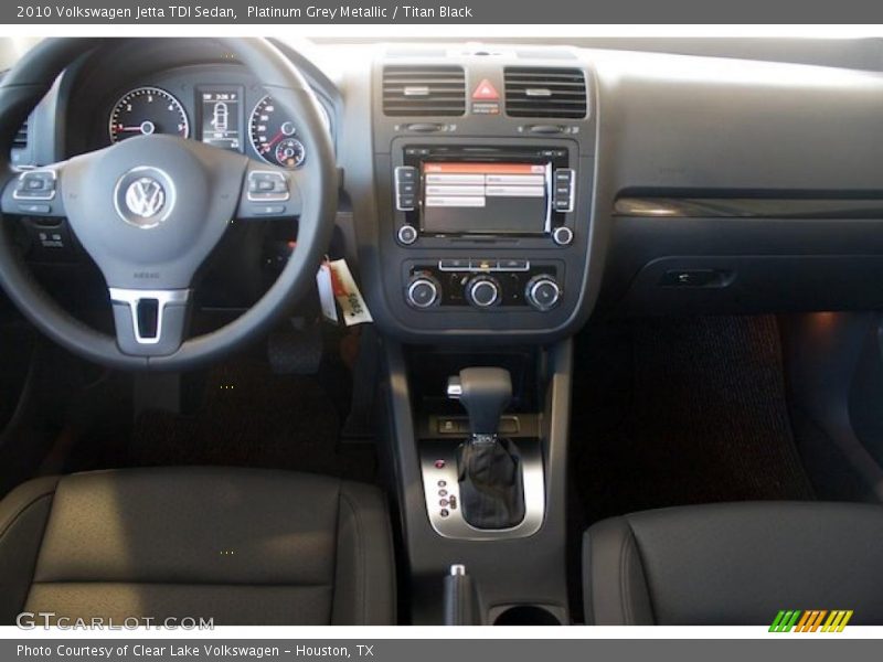 Platinum Grey Metallic / Titan Black 2010 Volkswagen Jetta TDI Sedan