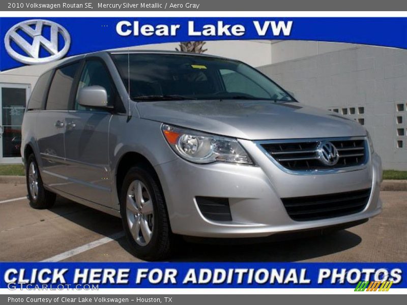 Mercury Silver Metallic / Aero Gray 2010 Volkswagen Routan SE