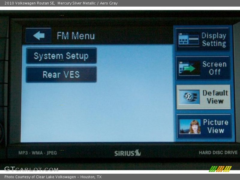 Mercury Silver Metallic / Aero Gray 2010 Volkswagen Routan SE