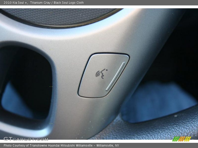 Titanium Gray / Black Soul Logo Cloth 2010 Kia Soul +