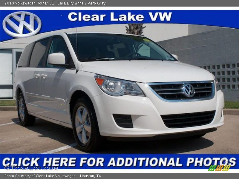 Calla Lilly White / Aero Gray 2010 Volkswagen Routan SE