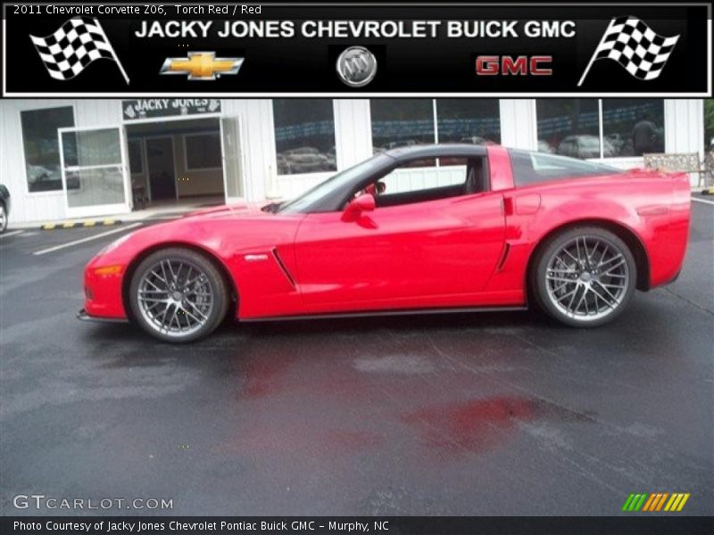 Torch Red / Red 2011 Chevrolet Corvette Z06