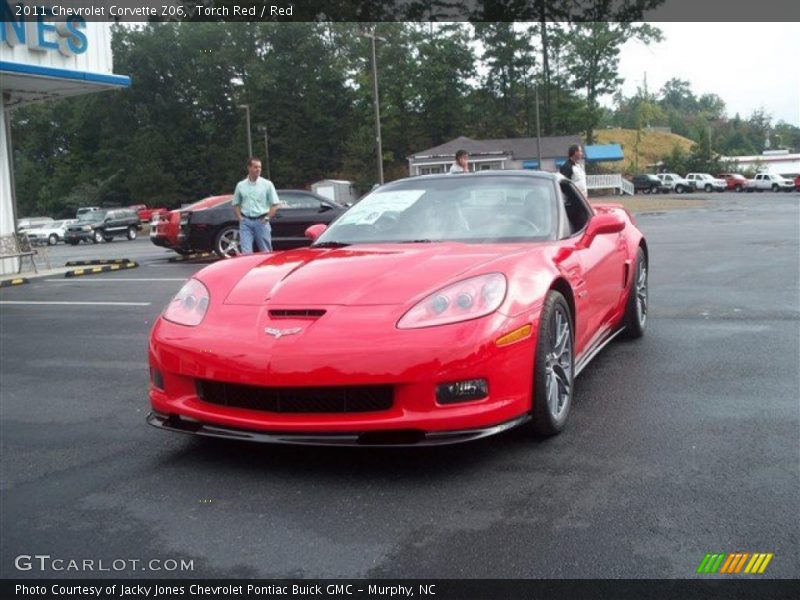 Torch Red / Red 2011 Chevrolet Corvette Z06