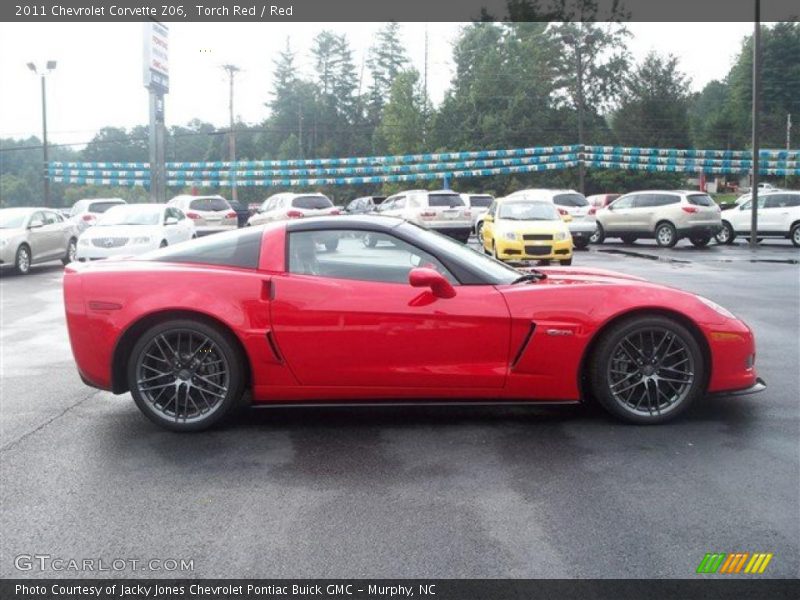 Torch Red / Red 2011 Chevrolet Corvette Z06