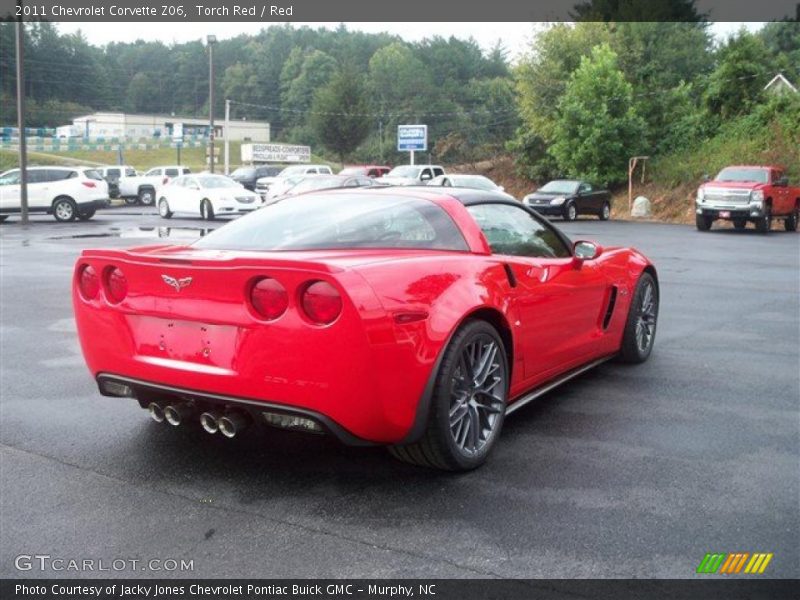 Torch Red / Red 2011 Chevrolet Corvette Z06