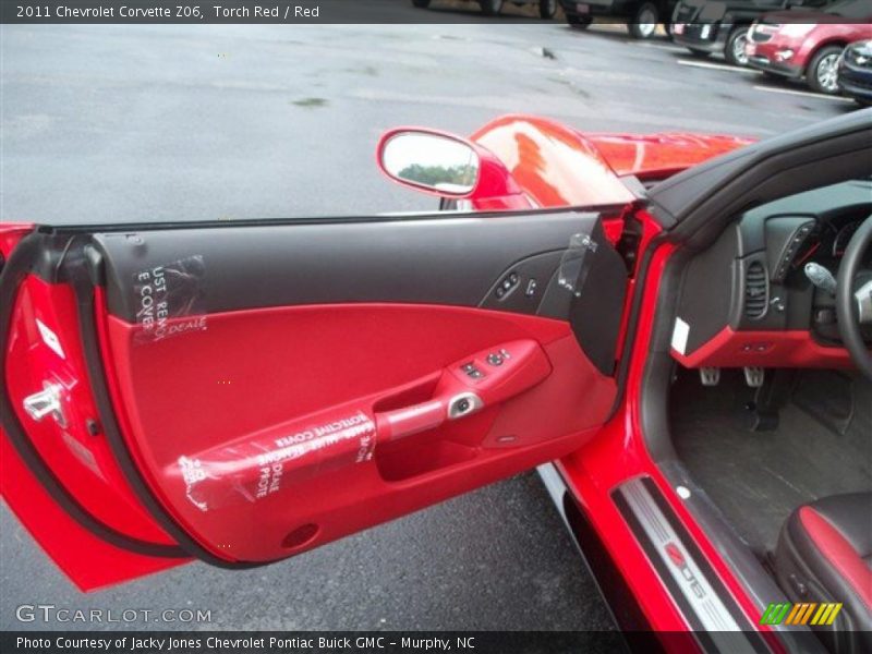 Torch Red / Red 2011 Chevrolet Corvette Z06