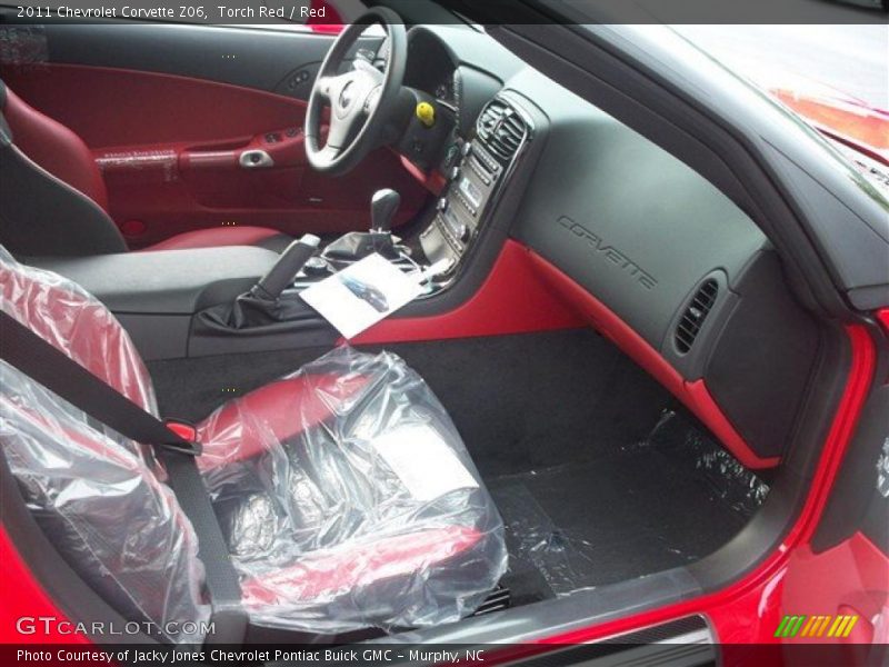 Torch Red / Red 2011 Chevrolet Corvette Z06