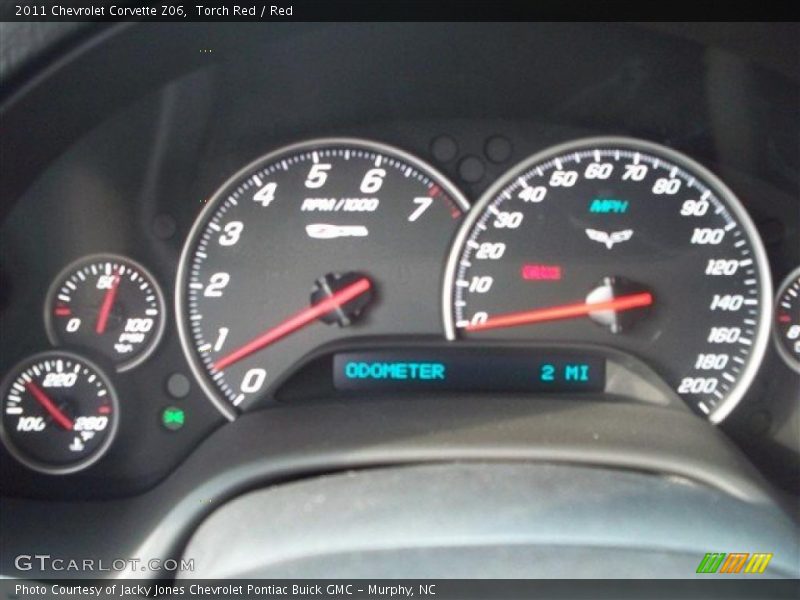Torch Red / Red 2011 Chevrolet Corvette Z06