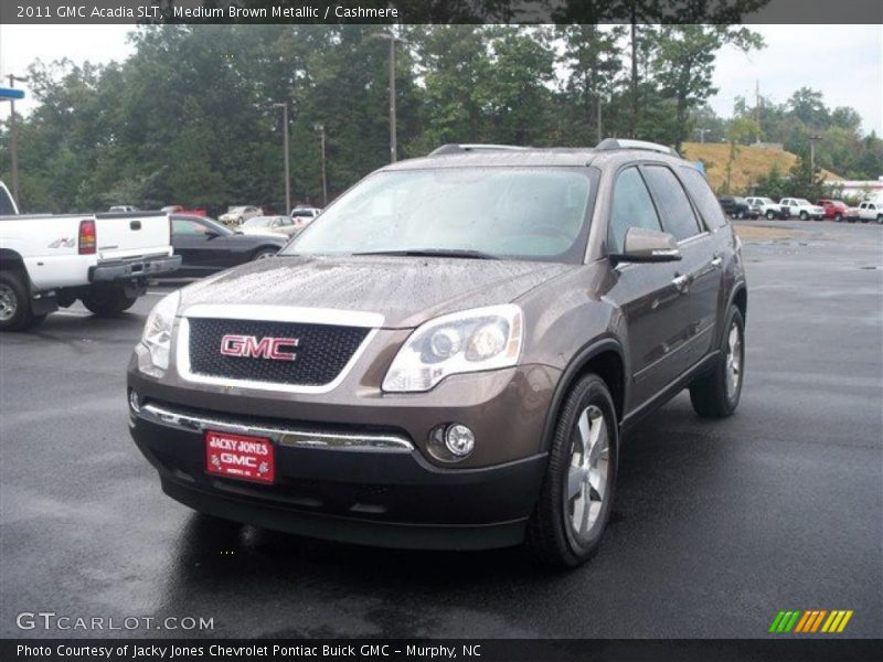 Medium Brown Metallic / Cashmere 2011 GMC Acadia SLT
