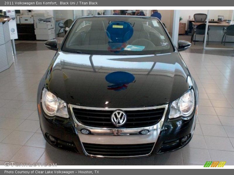 Black Uni / Titan Black 2011 Volkswagen Eos Komfort
