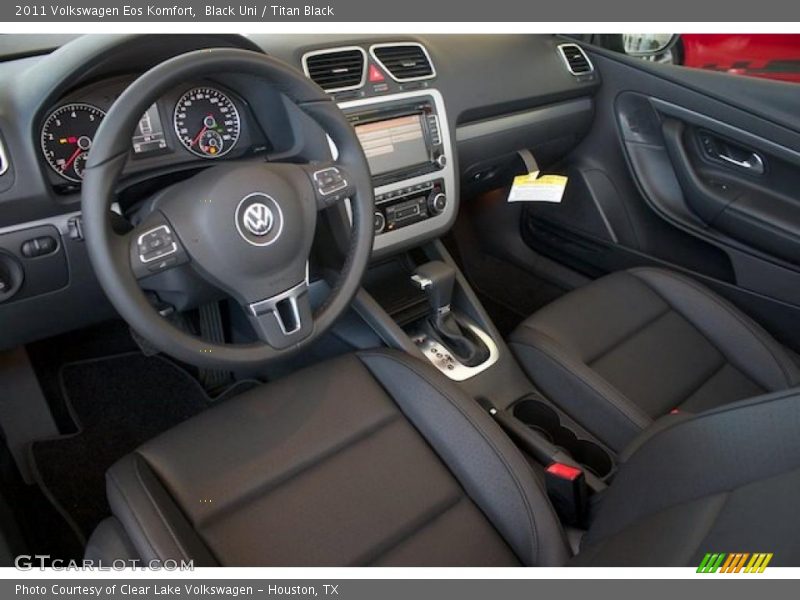 Black Uni / Titan Black 2011 Volkswagen Eos Komfort