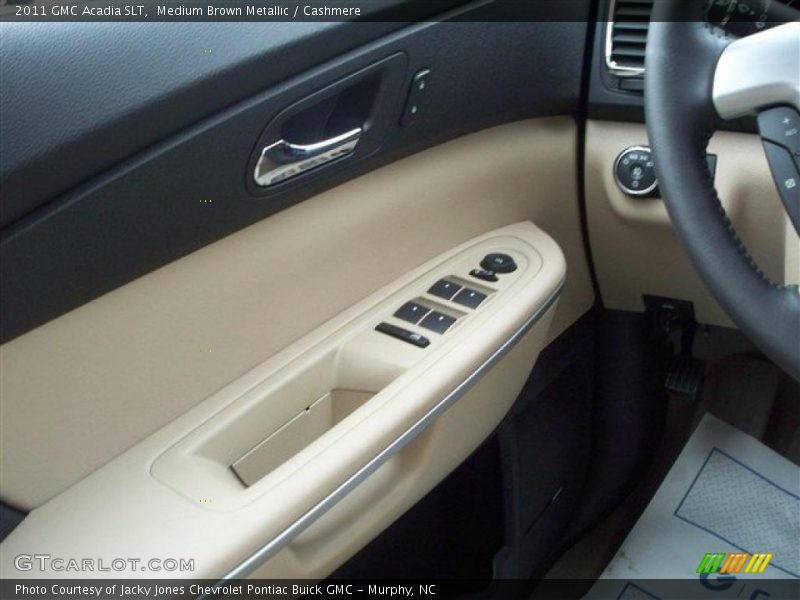 Medium Brown Metallic / Cashmere 2011 GMC Acadia SLT