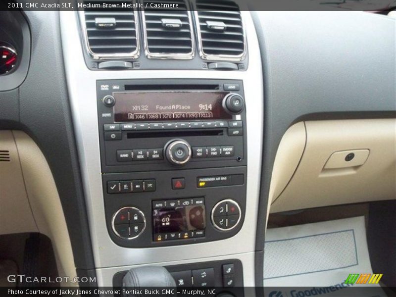 Medium Brown Metallic / Cashmere 2011 GMC Acadia SLT