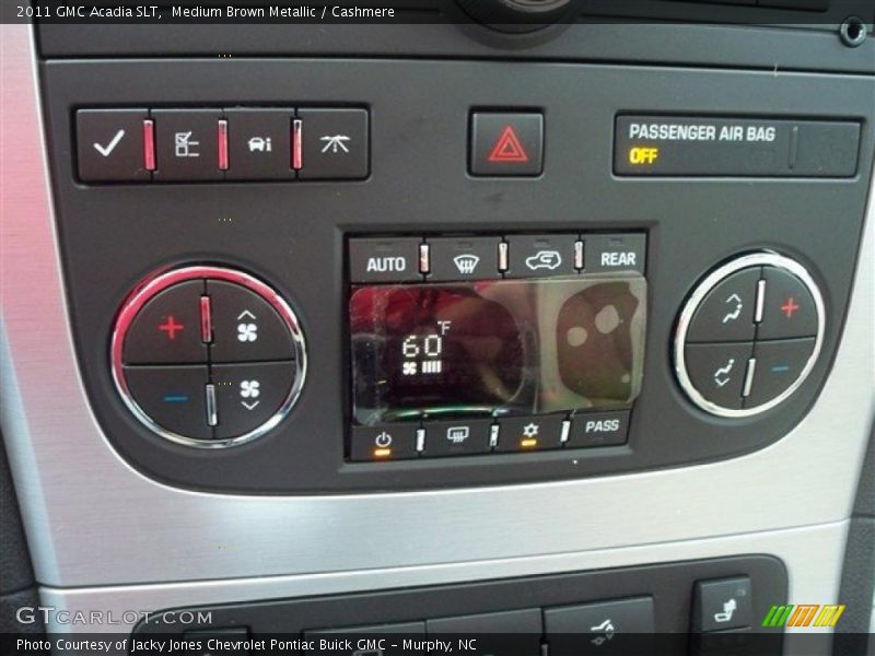 Medium Brown Metallic / Cashmere 2011 GMC Acadia SLT