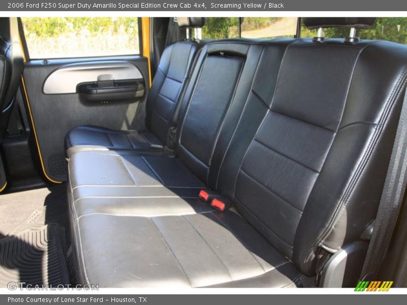 Screaming Yellow / Black 2006 Ford F250 Super Duty Amarillo Special Edition Crew Cab 4x4