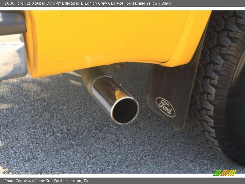 Screaming Yellow / Black 2006 Ford F250 Super Duty Amarillo Special Edition Crew Cab 4x4