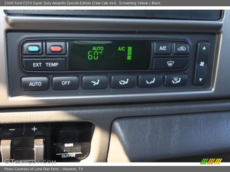 Screaming Yellow / Black 2006 Ford F250 Super Duty Amarillo Special Edition Crew Cab 4x4