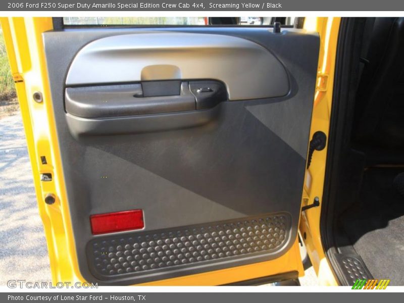 Screaming Yellow / Black 2006 Ford F250 Super Duty Amarillo Special Edition Crew Cab 4x4
